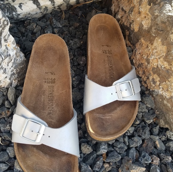 Birkenstock Shoes - Silver Madrid BIRKENSTOCKS 38